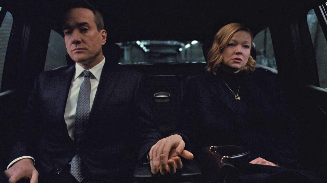 Matthew Macfadyen and Sarah Snook, Succession