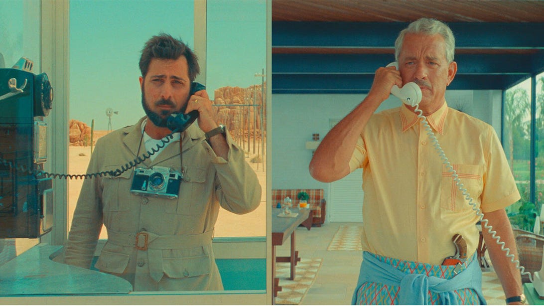 Jason Schwartzman and Tom Hanks, Asteroid City