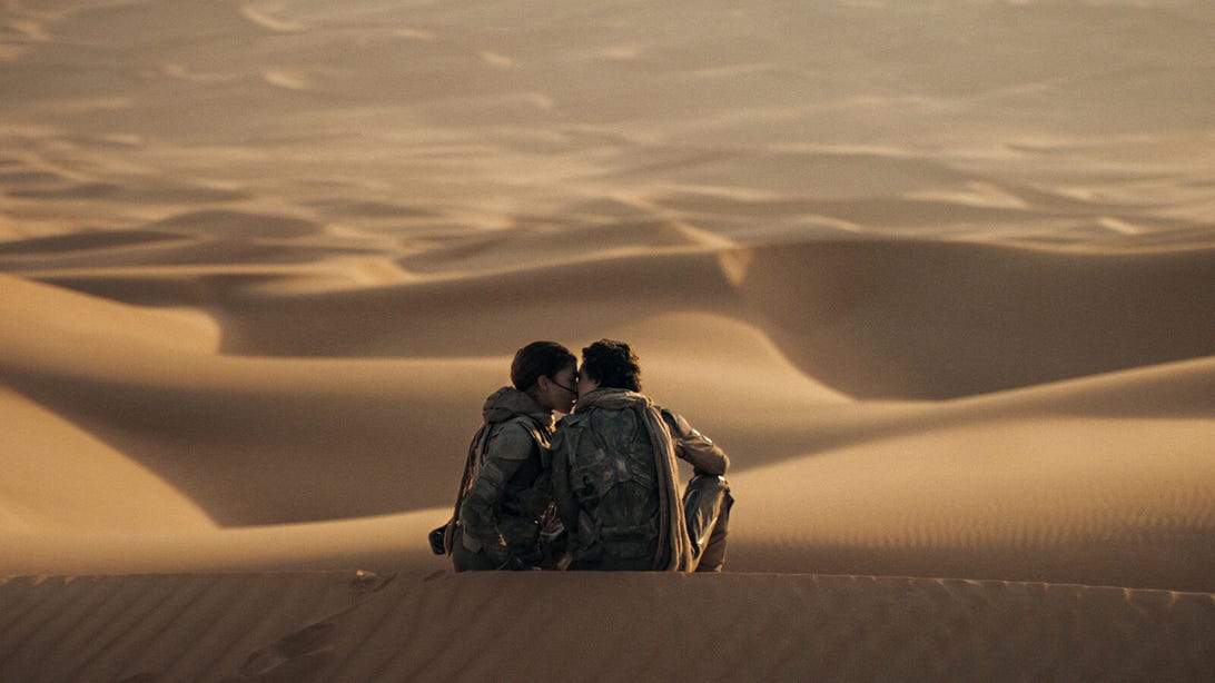 Zendaya and Timothée Chalamet, Dune 2