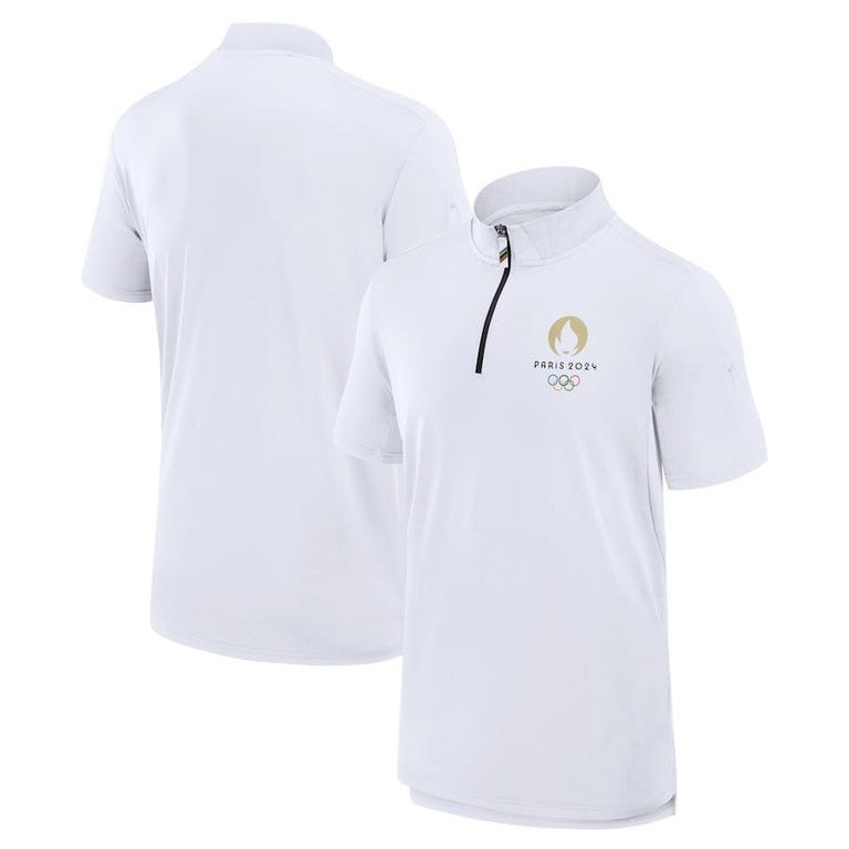 Fanatics Paris 2024 Summer Olympics Inspired Quarter-Zip Polo